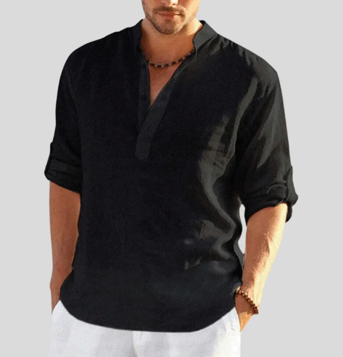 Max | Herren Leinen Hemd | Sommer