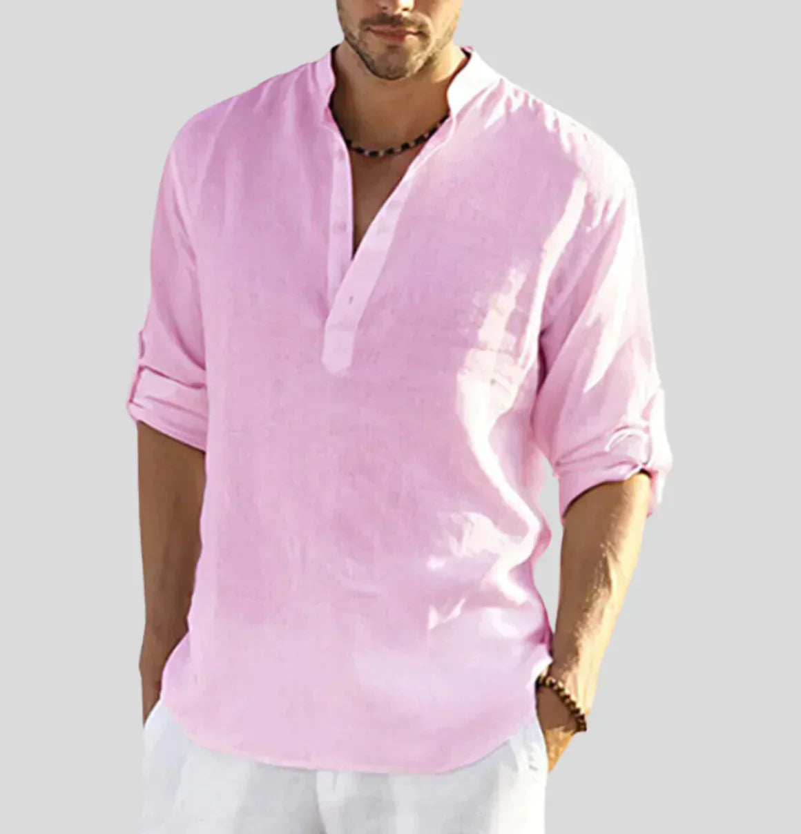Max | Herren Leinen Hemd | Sommer