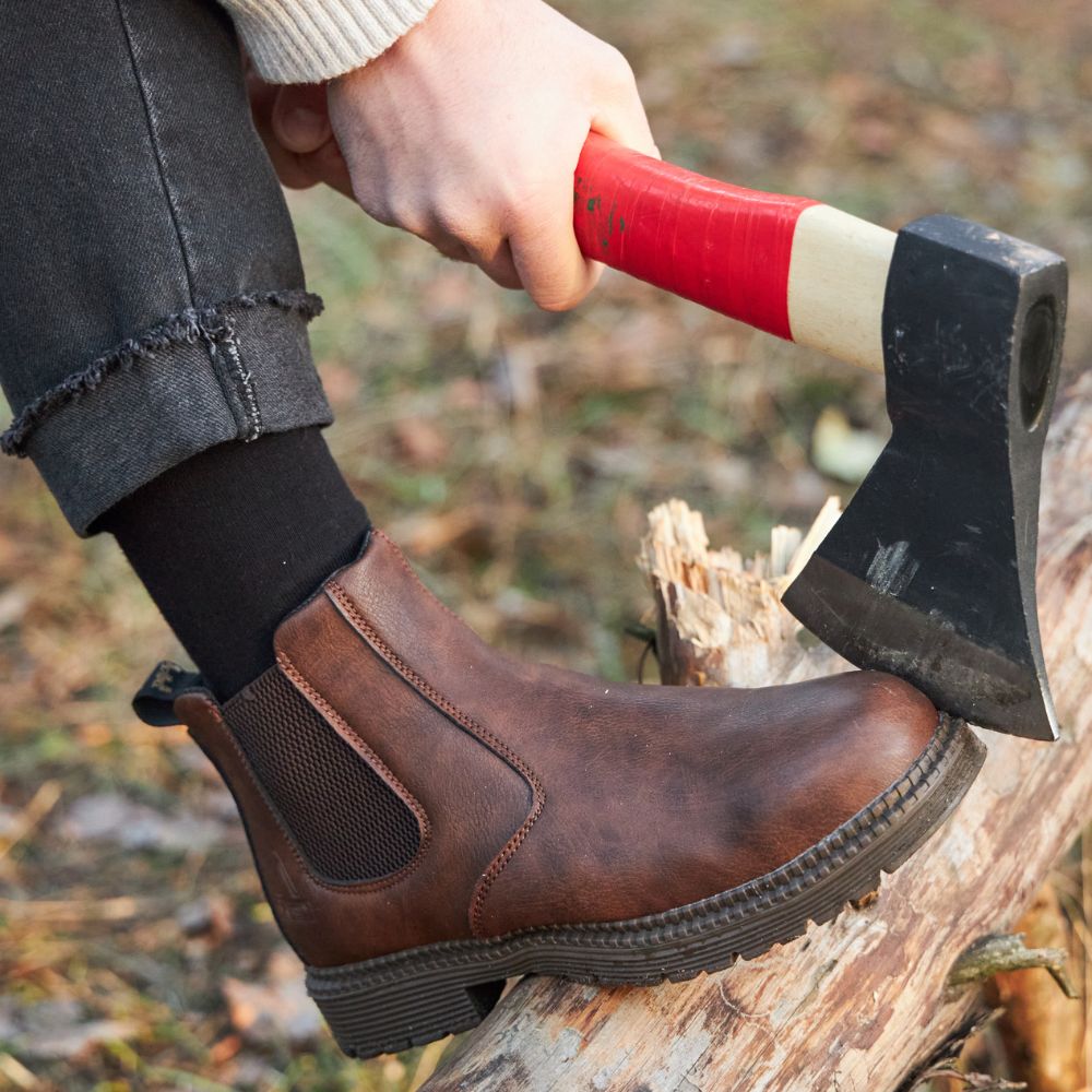 Bjorn | Ortho-Leder-Sicherheitsstiefel-Becker Boutique