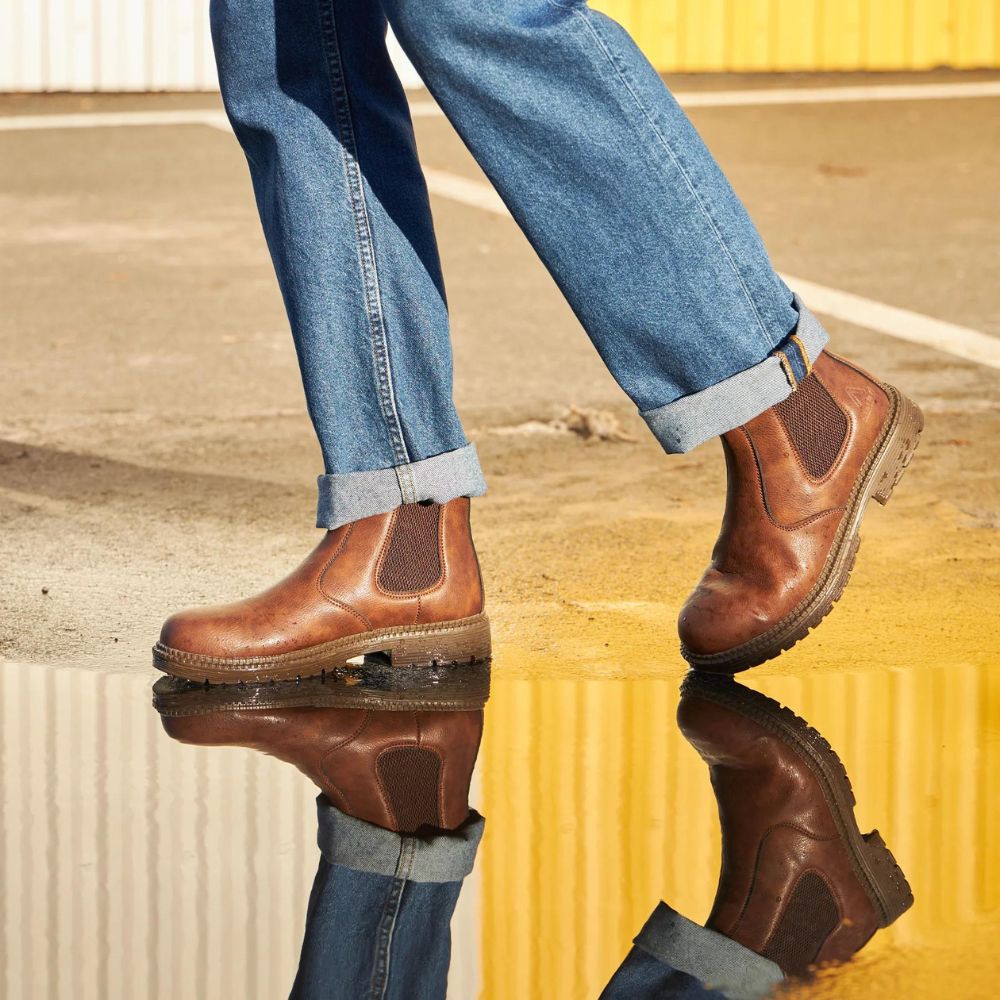 Bjorn | Ortho-Leder-Sicherheitsstiefel-Becker Boutique