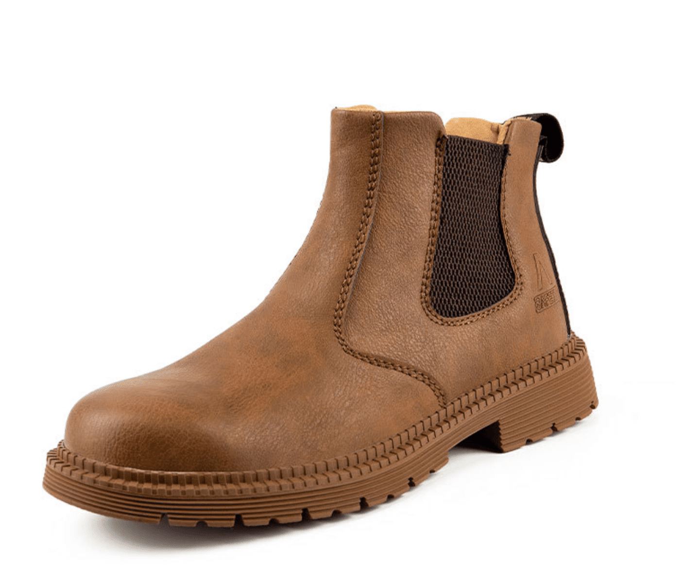 Bjorn | Ortho-Leder-Sicherheitsstiefel-kaki-37-Becker Boutique