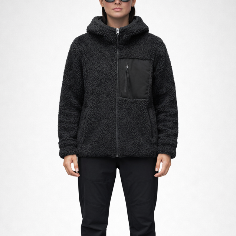 Sherpa Fleece Hoodie | Teddy Jacket Unisex