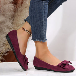 Blossom | Flache Damenschuhe mit runder Spitze-Becker Boutique
