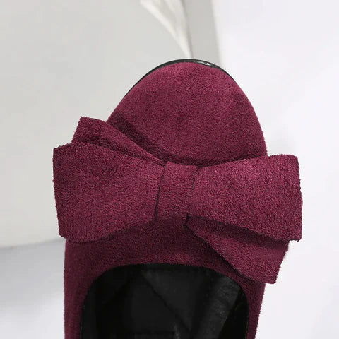Blossom | Flache Damenschuhe mit runder Spitze-Becker Boutique