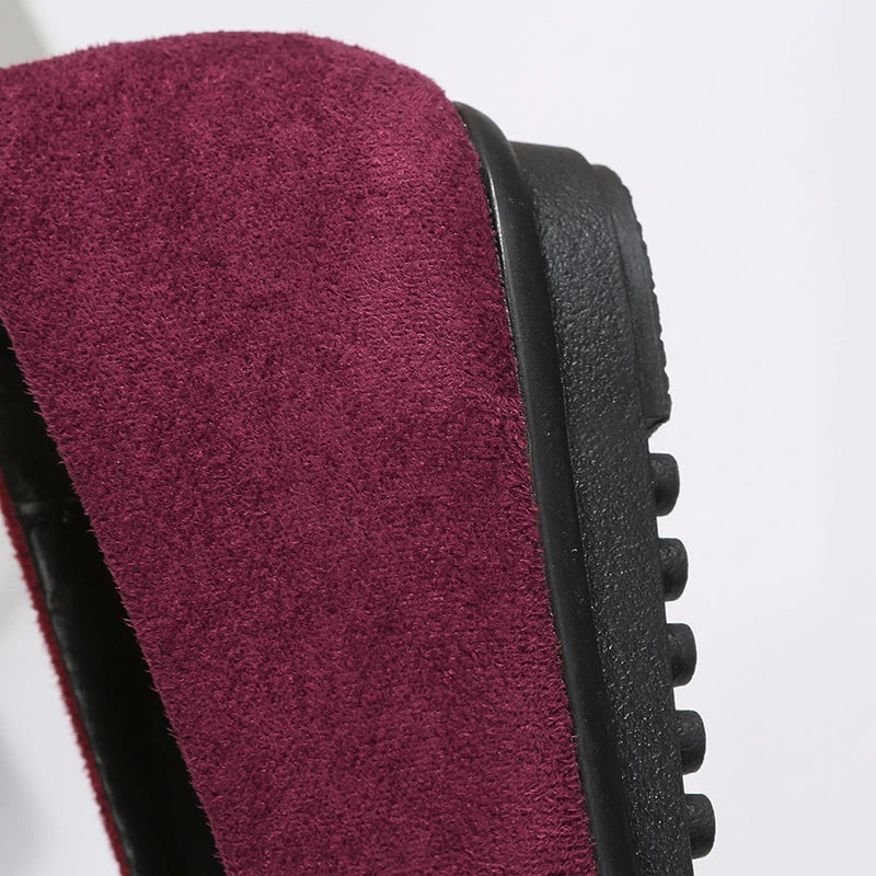 Blossom | Flache Damenschuhe mit runder Spitze-Becker Boutique