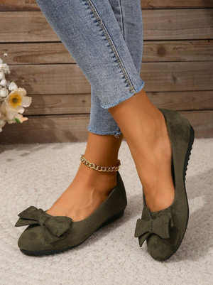 Blossom | Flache Damenschuhe mit runder Spitze-Becker Boutique