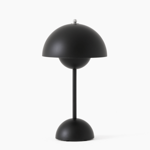 Blumenlampe | Minimalistische Skandinavische Blumenlampe-schwarz-18 x 30 cm-Becker Boutique
