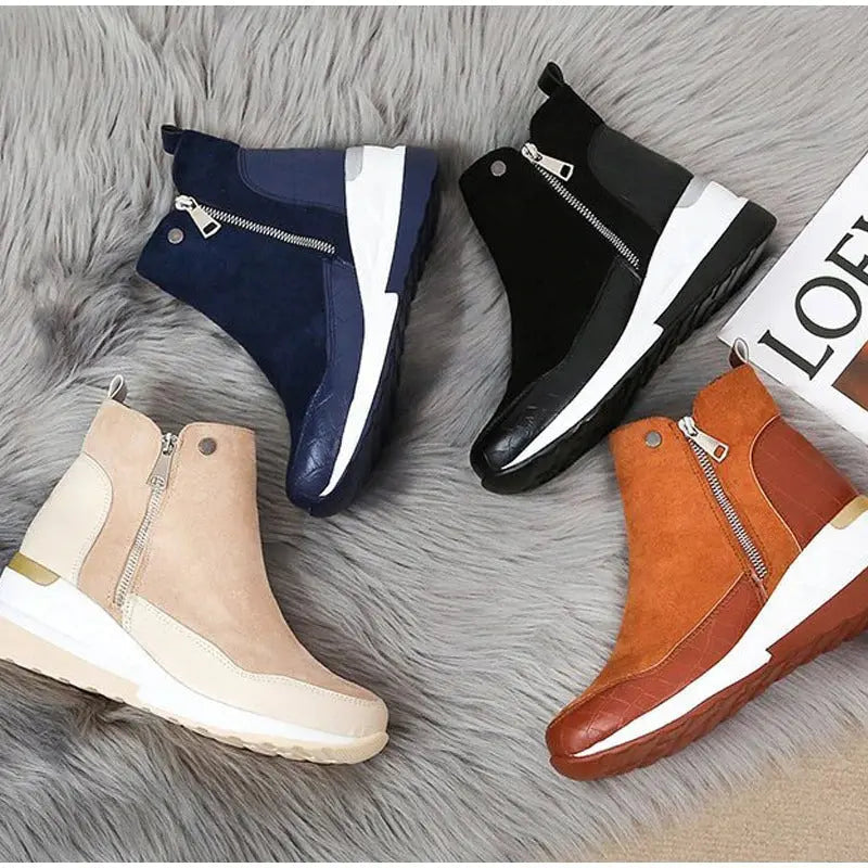 Bequeme ergonomische Stiefel für Frauen