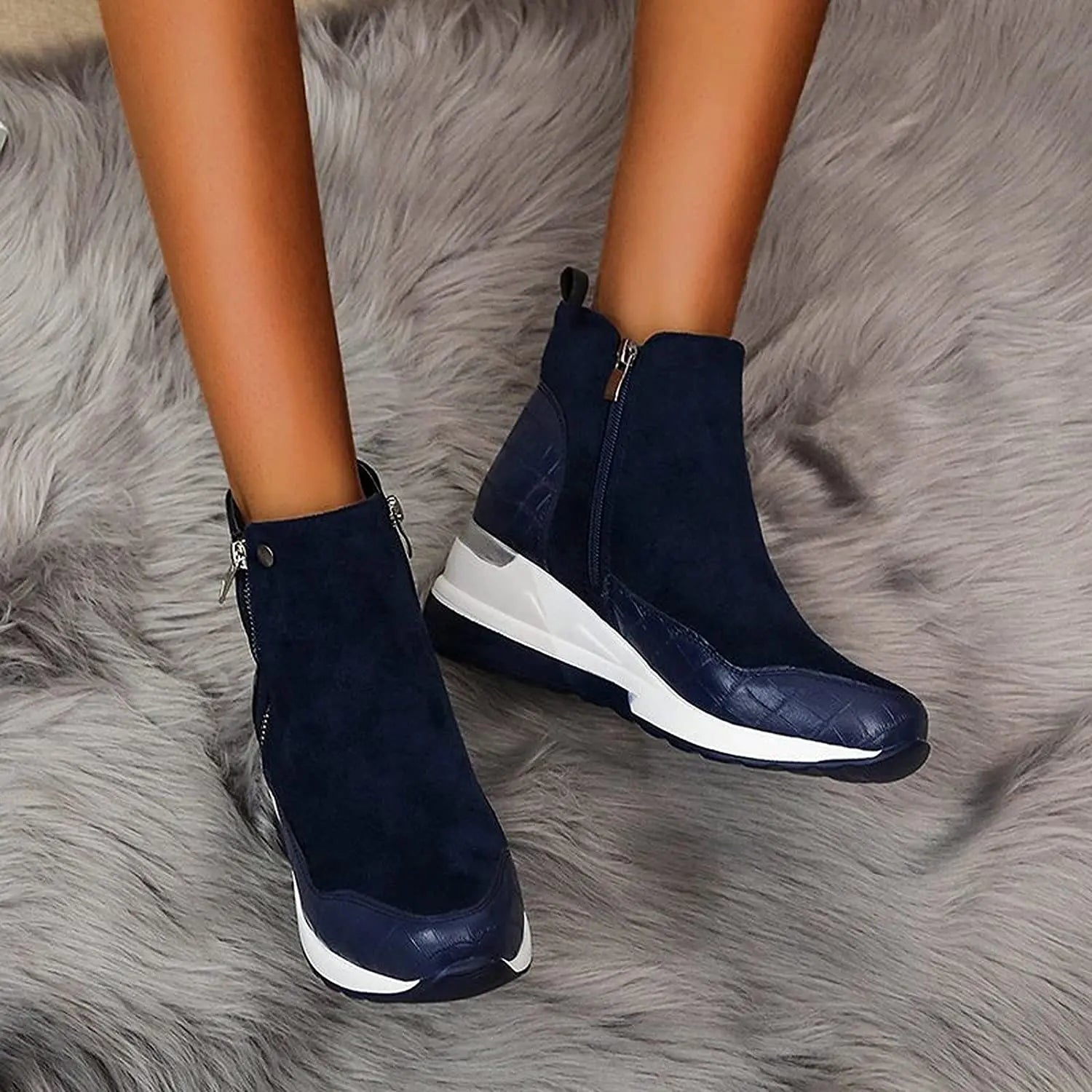 Bequeme ergonomische Stiefel für Frauen