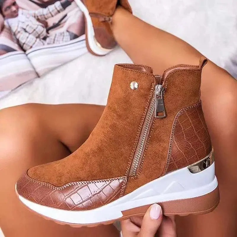 Bequeme ergonomische Stiefel für Frauen