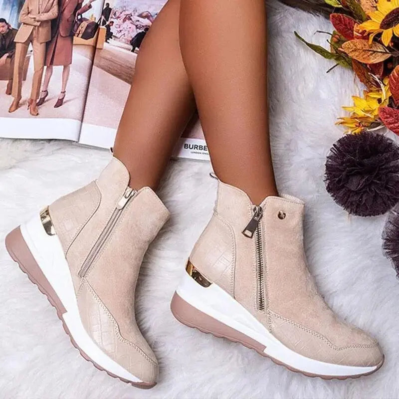 Bequeme ergonomische Stiefel für Frauen