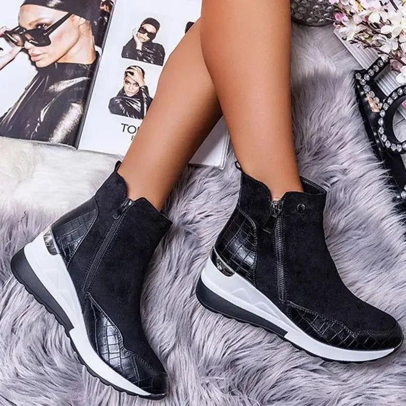 Bequeme ergonomische Stiefel für Frauen