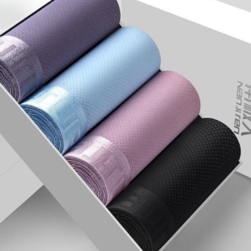 Atmungsaktive Mesh-Boxershorts für Männer 4 pack
