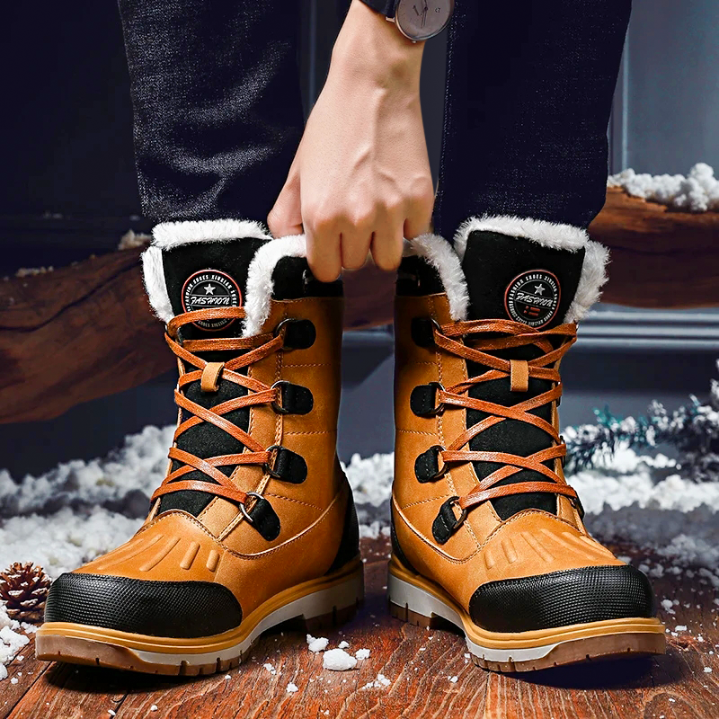 Herren Winter Stiefel | Gefüttert & Robust