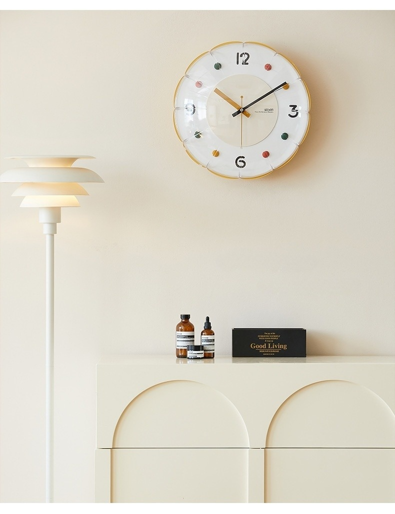 Bubbly Clock | Wohnzimmer Wanduhr Nordic Style-Becker Boutique