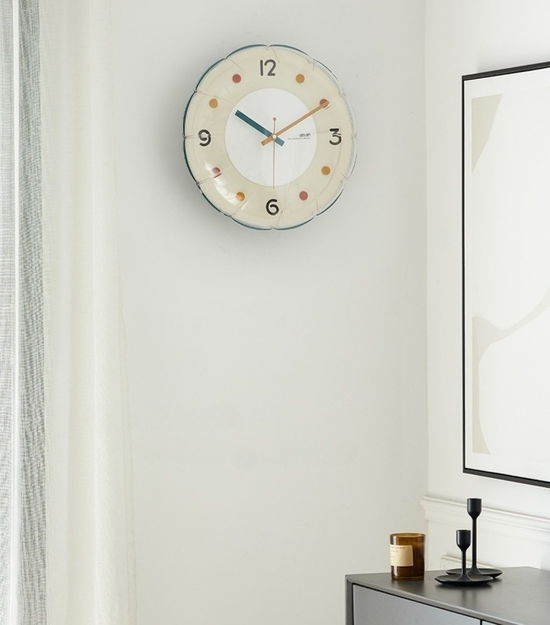 Bubbly Clock | Wohnzimmer Wanduhr Nordic Style-Becker Boutique