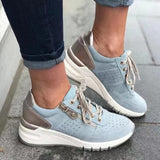 Cali | Orthopädischer Komfort-Sneaker-Blau-35-Becker Boutique