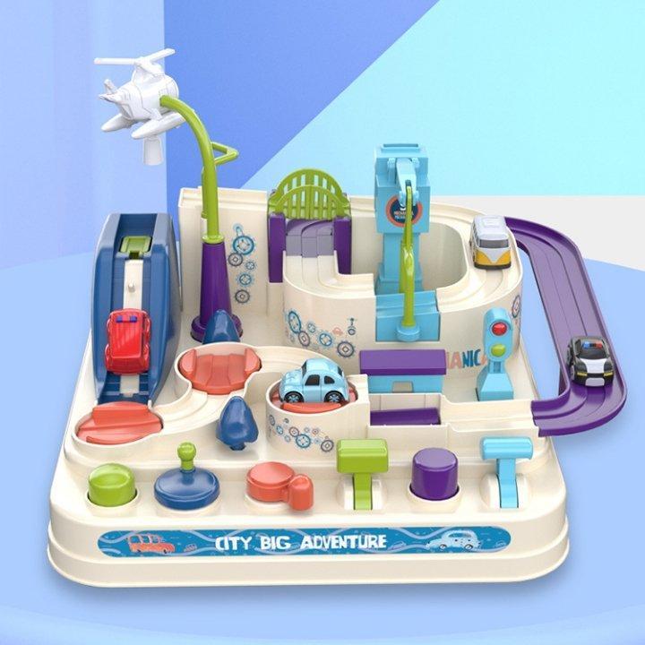 Car Adventure | Kinderspielzeug zum Trainieren des Gehirns-Weiß-Becker Boutique