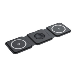 ChargeX pro | 3 in 1 Smart Ladestation ohne Kabel-Schwarz-Becker Boutique