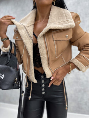 Clara | Pilotenjacke mit Fleece für Frauen-Becker Boutique