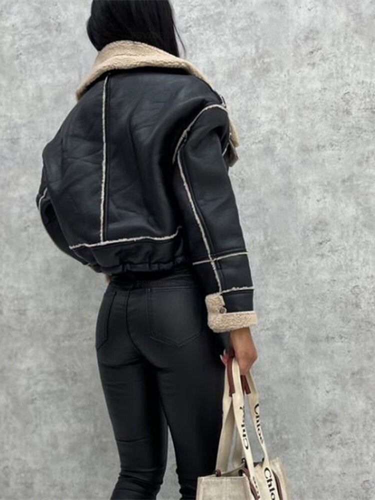 Clara | Pilotenjacke mit Fleece für Frauen-Becker Boutique