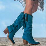 Cody | Cowboystiefel für Frauen-Blau-34-Becker Boutique