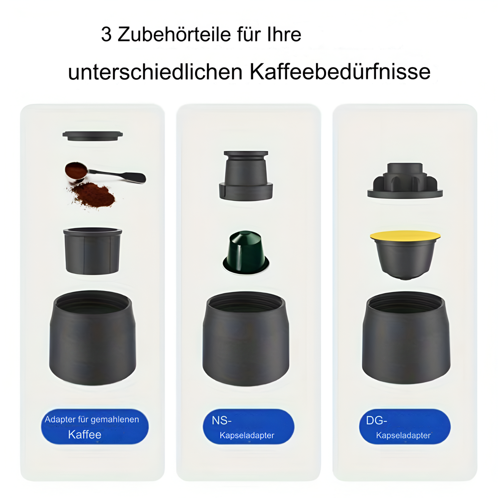 Coffee2Go | Tragbare Espressomaschine und Milchaufschäumer-Becker Boutique