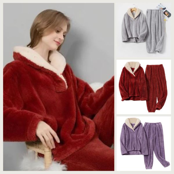 Dani | Damen-Fleece-Pyjama-Set-Becker Boutique