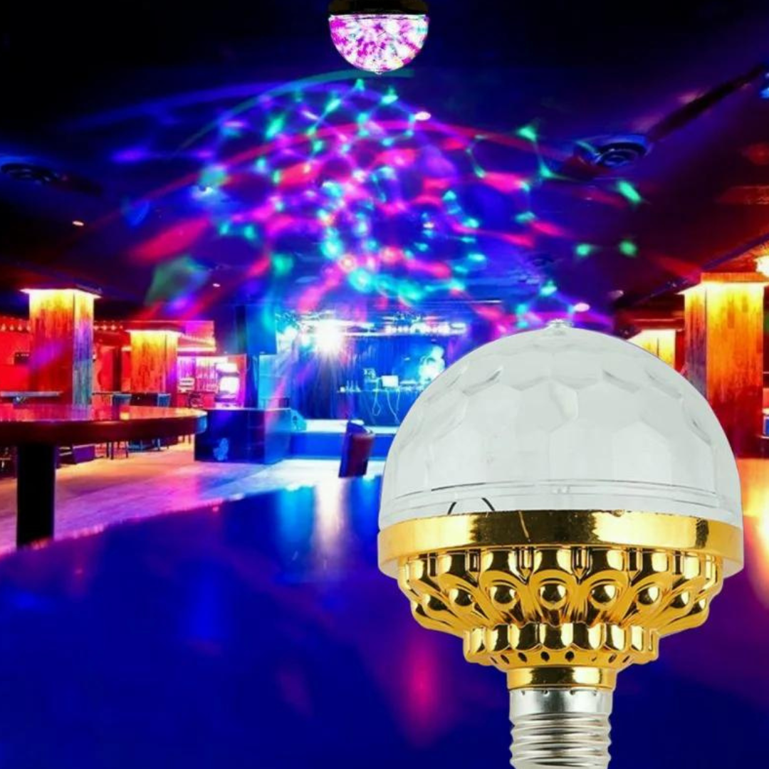 DiscoKugel | Bunte, rotierende LED-Disco-Lichtkugel-Becker Boutique