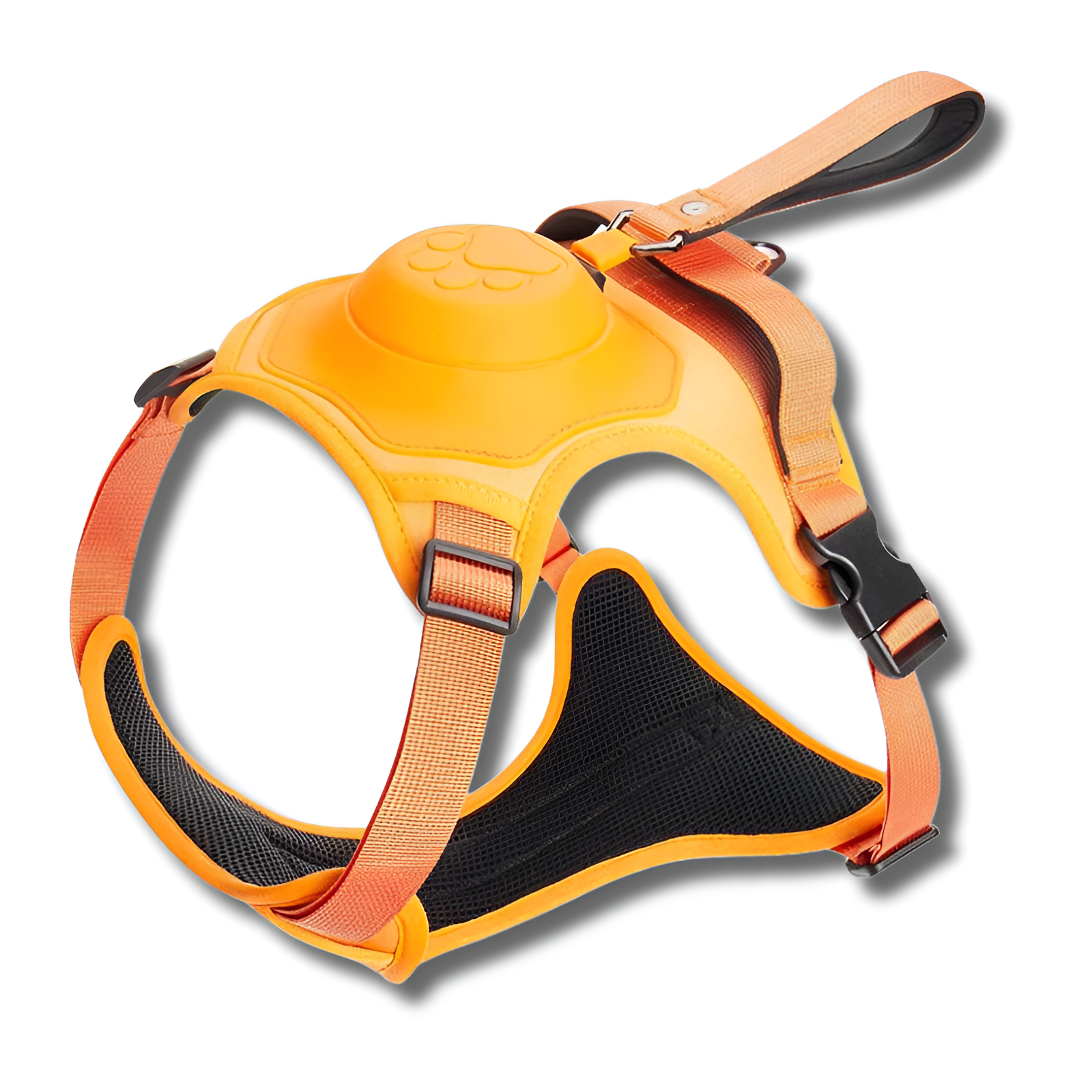 Doggybody | Aufrollbares Hundeleinengeschirr-Orange-M-Becker Boutique