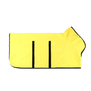 DogyDry | Absorbierende und trocknende Bademäntel für Hunde-Gelb-XS-Becker Boutique