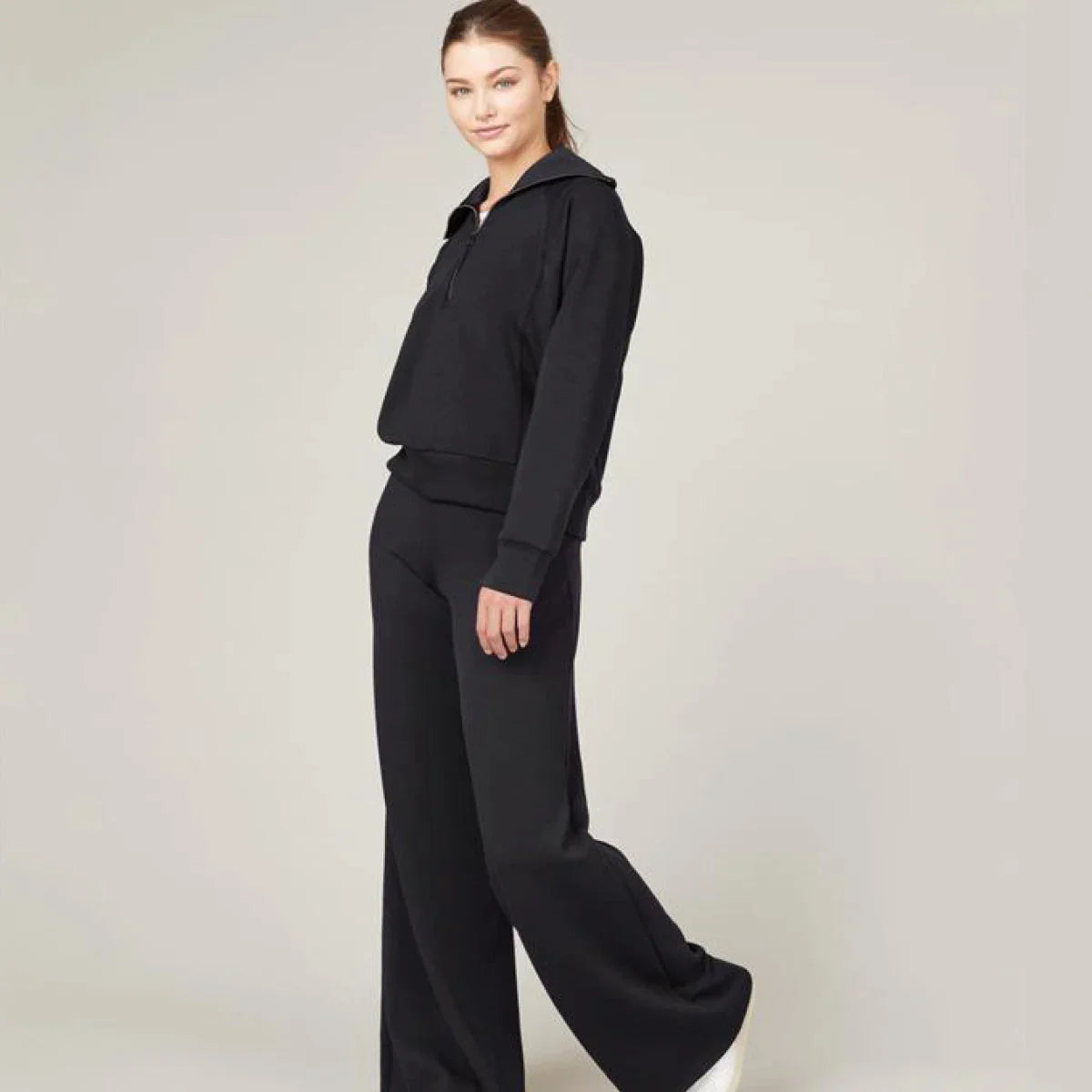 Dorine | Soft Loungewear Set für Frauen-Schwarz-S-Becker Boutique