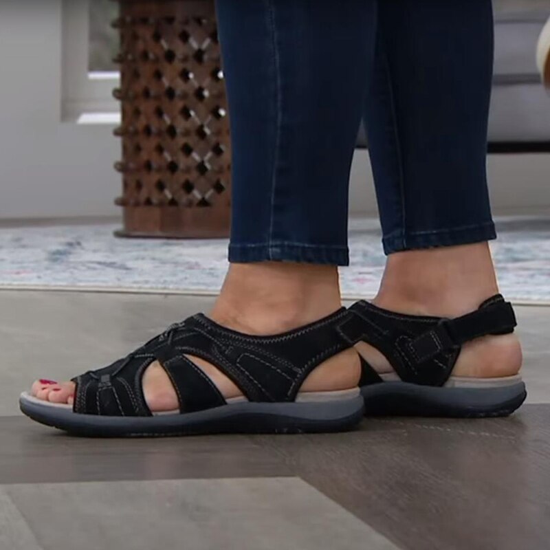 Easywalk | Orthopädische Sommersandalen mit Fußgewölbestütze-Becker Boutique