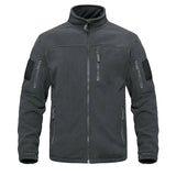 Elias - Taktische Fleece-Jacke-Dunkelgrau-S-Becker Boutique