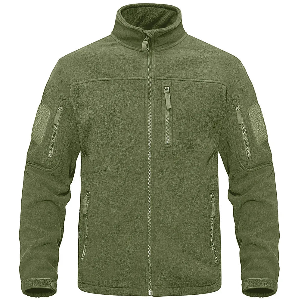 Elias - Taktische Fleece-Jacke-Grün-S-Becker Boutique