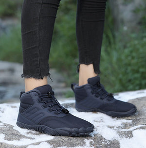 Elvia | Wasser- und winddichte Outdoor-Barfußstiefel mit Kordelzugverschluss-Becker Boutique