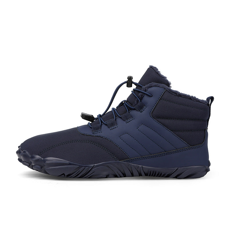 Elvia | Wasser- und winddichte Outdoor-Barfußstiefel mit Kordelzugverschluss-Blau-36-Becker Boutique