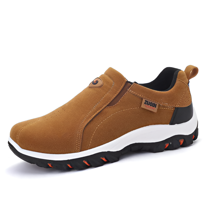 Emanuel | Ergonomische orthopädische Sneakers-Braun-38-Becker Boutique