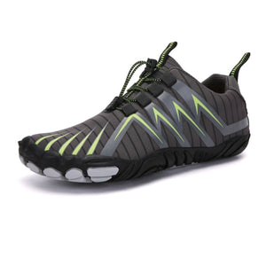 Explorer | Flexible Barfuß-Sneaker-Grau-35-Becker Boutique