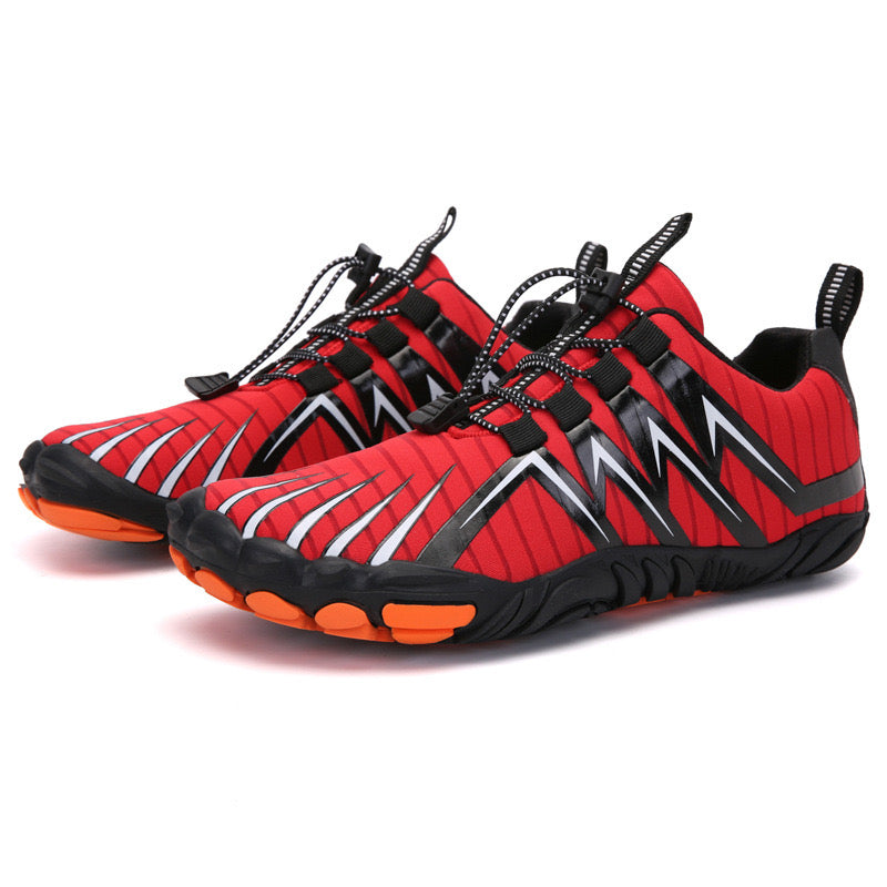 Explorer | Flexible Barfuß-Sneaker-Rote-35-Becker Boutique
