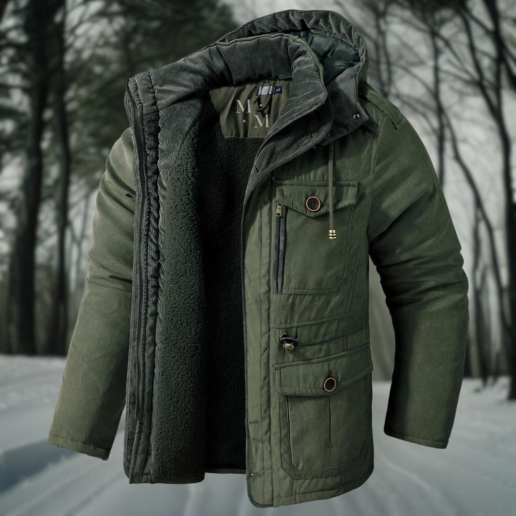 Herren Winterjacke | Lässig & Gefüttert Mit Kapuze