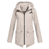 Women's Rain Jacket | Long with Hood