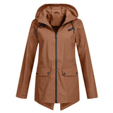 Women's Rain Jacket | Long with Hood