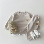 Kinder Jogginganzug | Bärenmotiv Hose & Sweatshirt