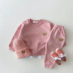 Kinder Jogginganzug | Bärenmotiv Hose & Sweatshirt