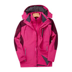Fiona | Ultra-schützende 3-in-1-Jacke-Rosenrot-L-Becker Boutique