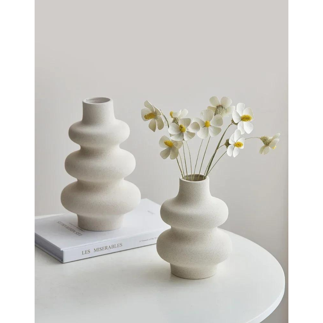 Flora | Keramische Vase für Wohnkultur-Becker Boutique