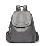 Flora | rucksack mit viel Platz und Diebstahlschutz-Grau-Becker Boutique