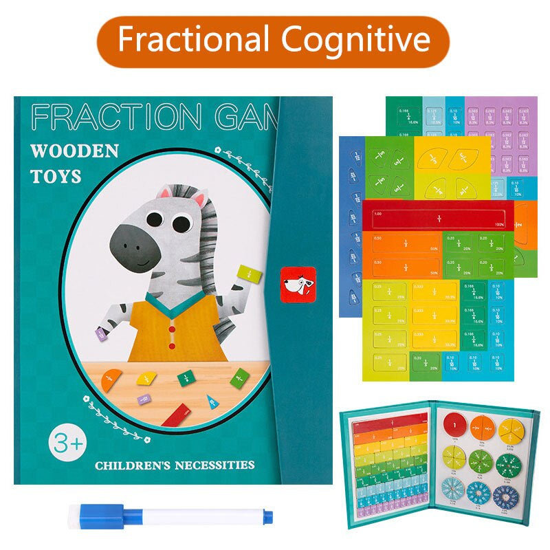 Fraktionslehrer | Spielerisch lernen! - Bruchrechnung Buch für Kinder-Becker Boutique