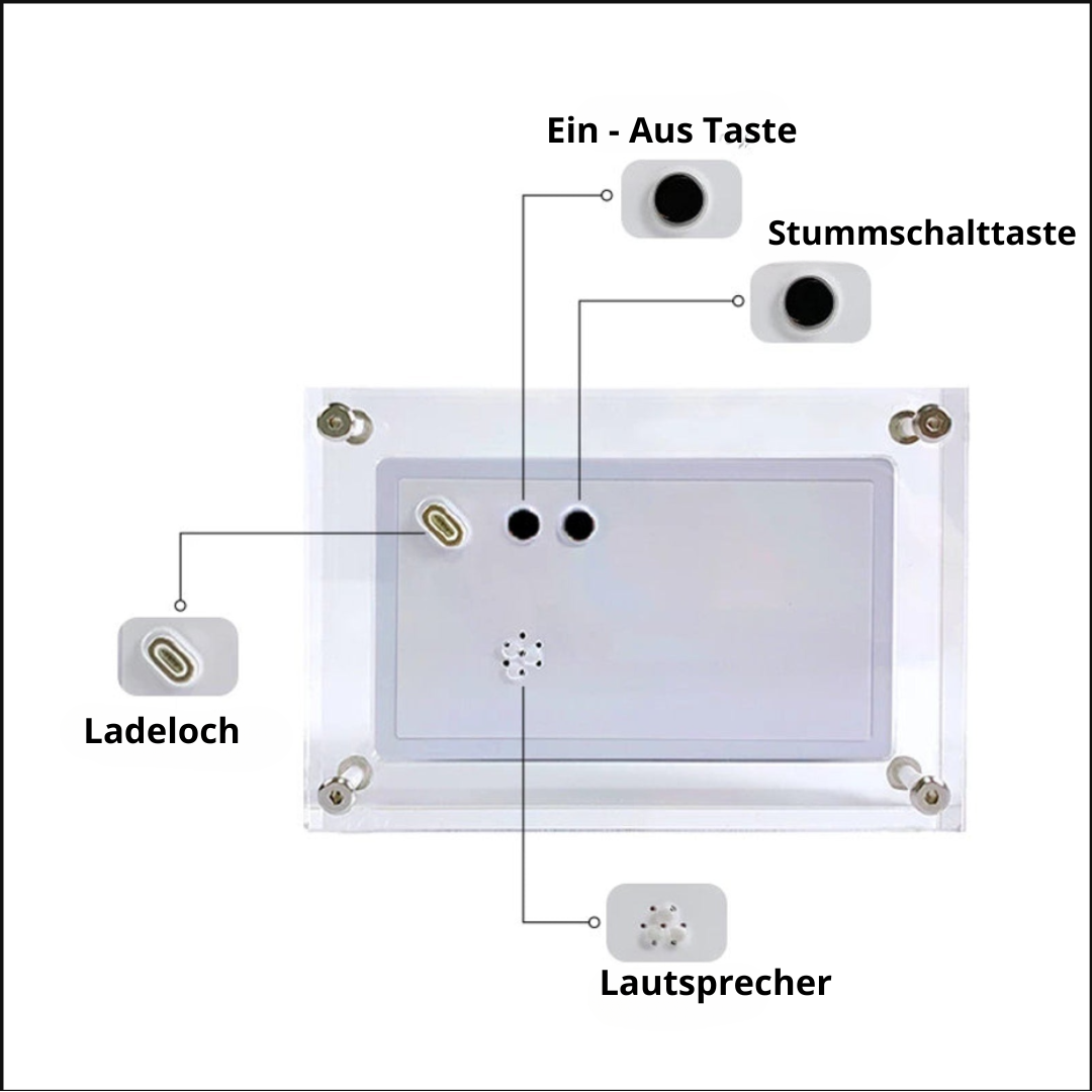 FrameIt | Digitaler Bilderrahmen-Becker Boutique
